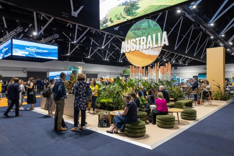 DNSW café at Australian Tourism Exchange (ATE) ©Tourism Australia